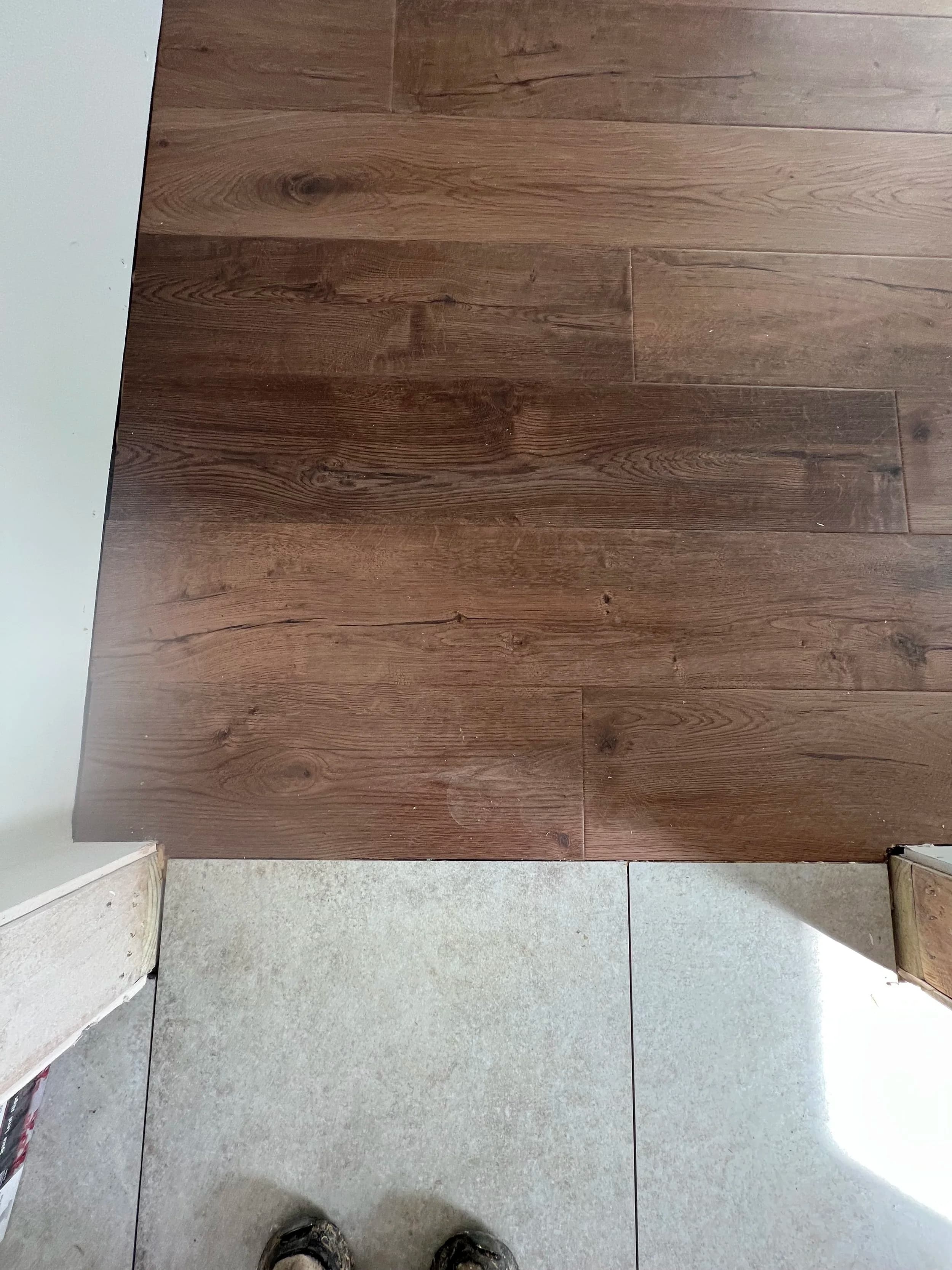 Kinsman Construction interior flooring