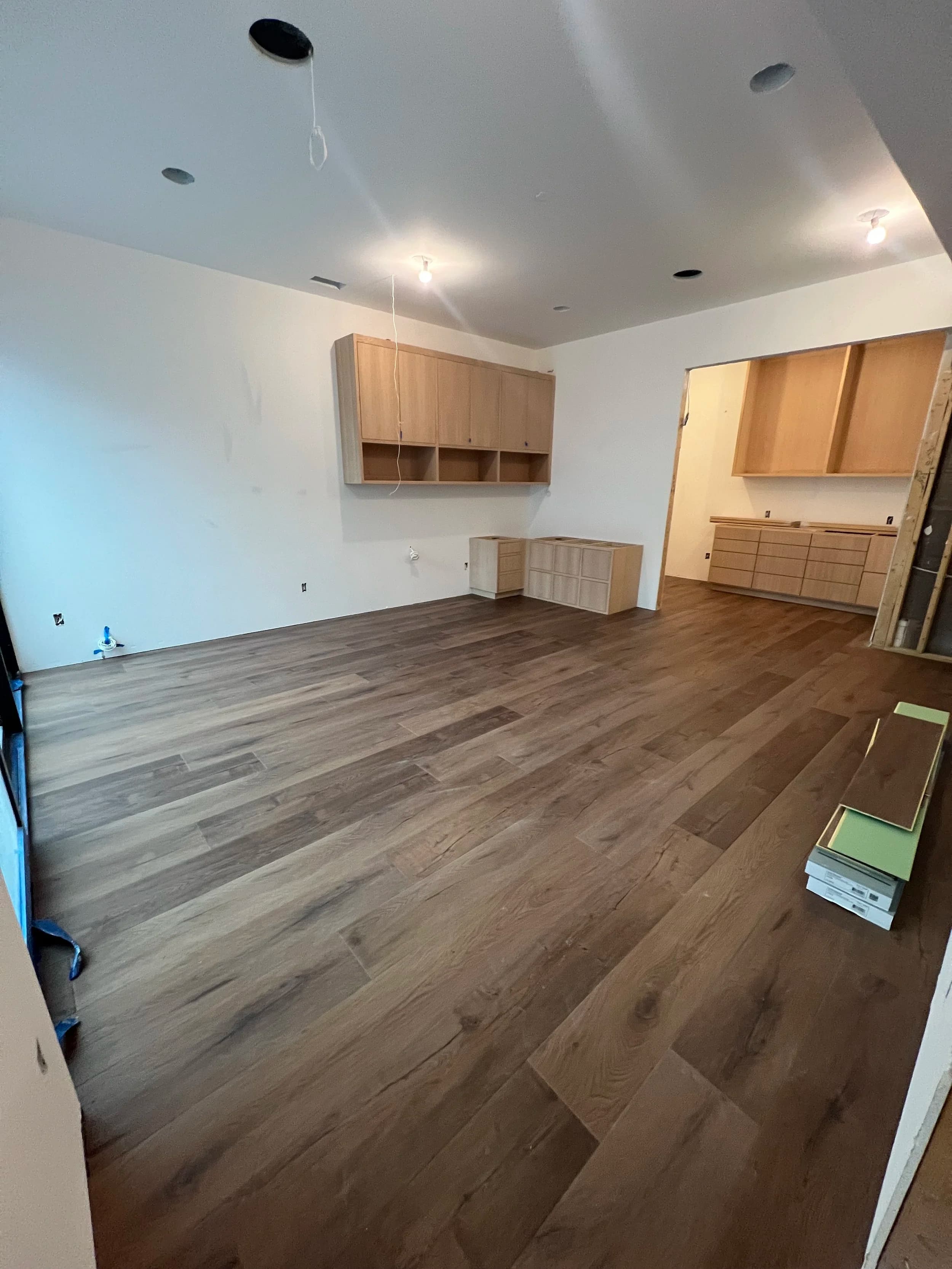 Kinsman Construction flooring installation
