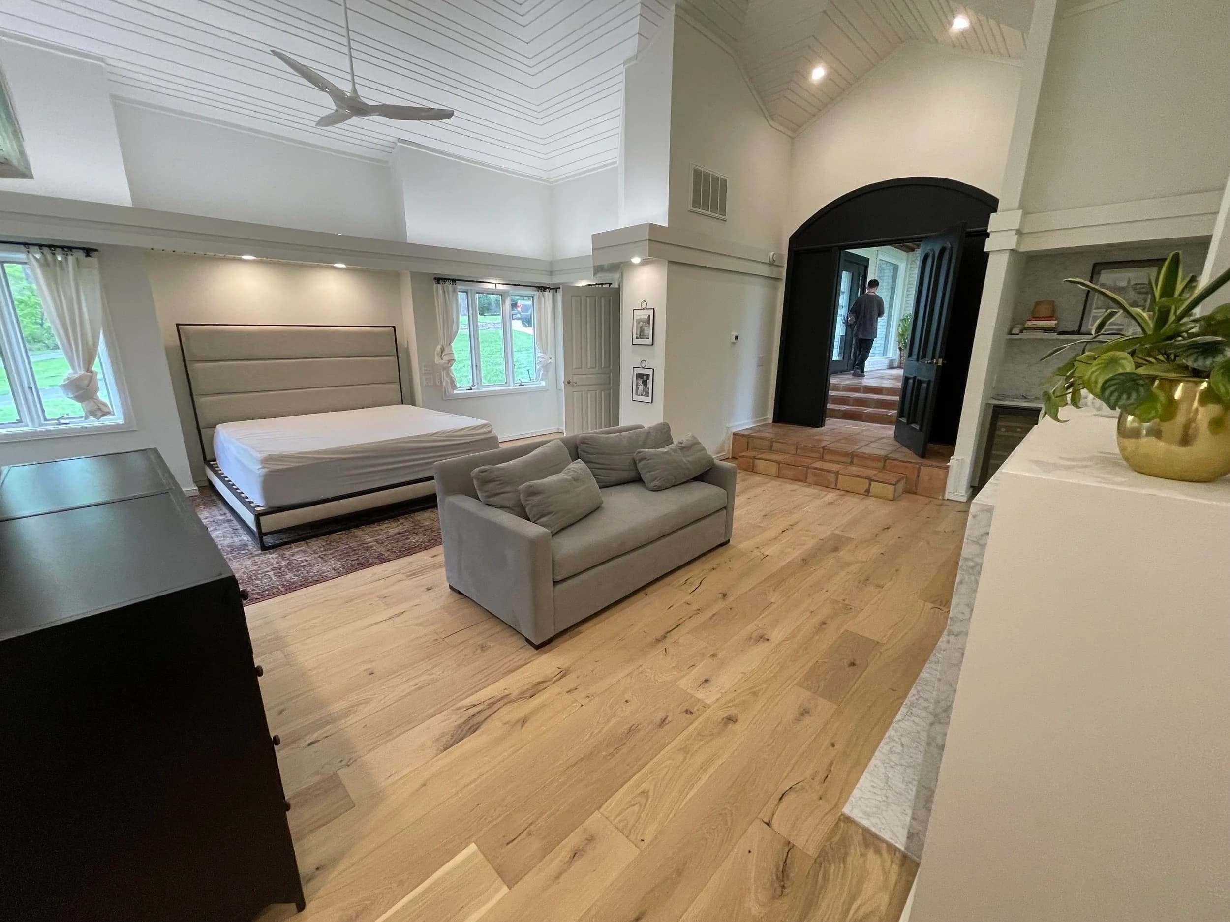 Kinsman Construction flooring project